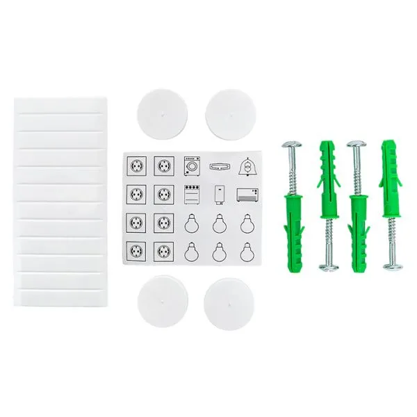 Щит распределительный навесной "Unix" белая дверь 3х18 (54) модулей 526x396x112 IP40 - Фото 6