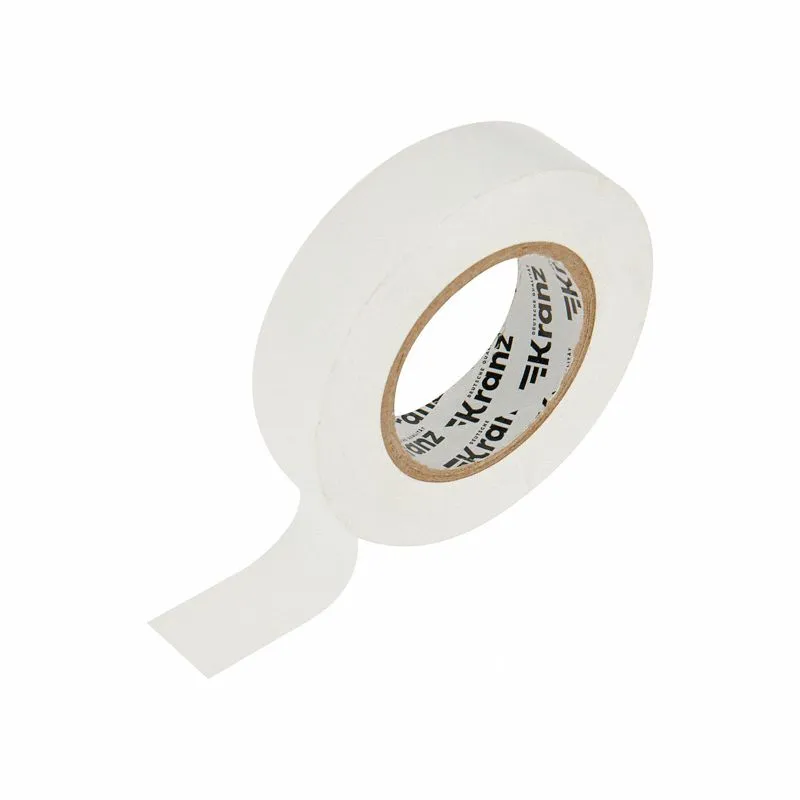 Изолента ПВХ 0,13х19мм, 25м, белая KRANZ - Фото 3