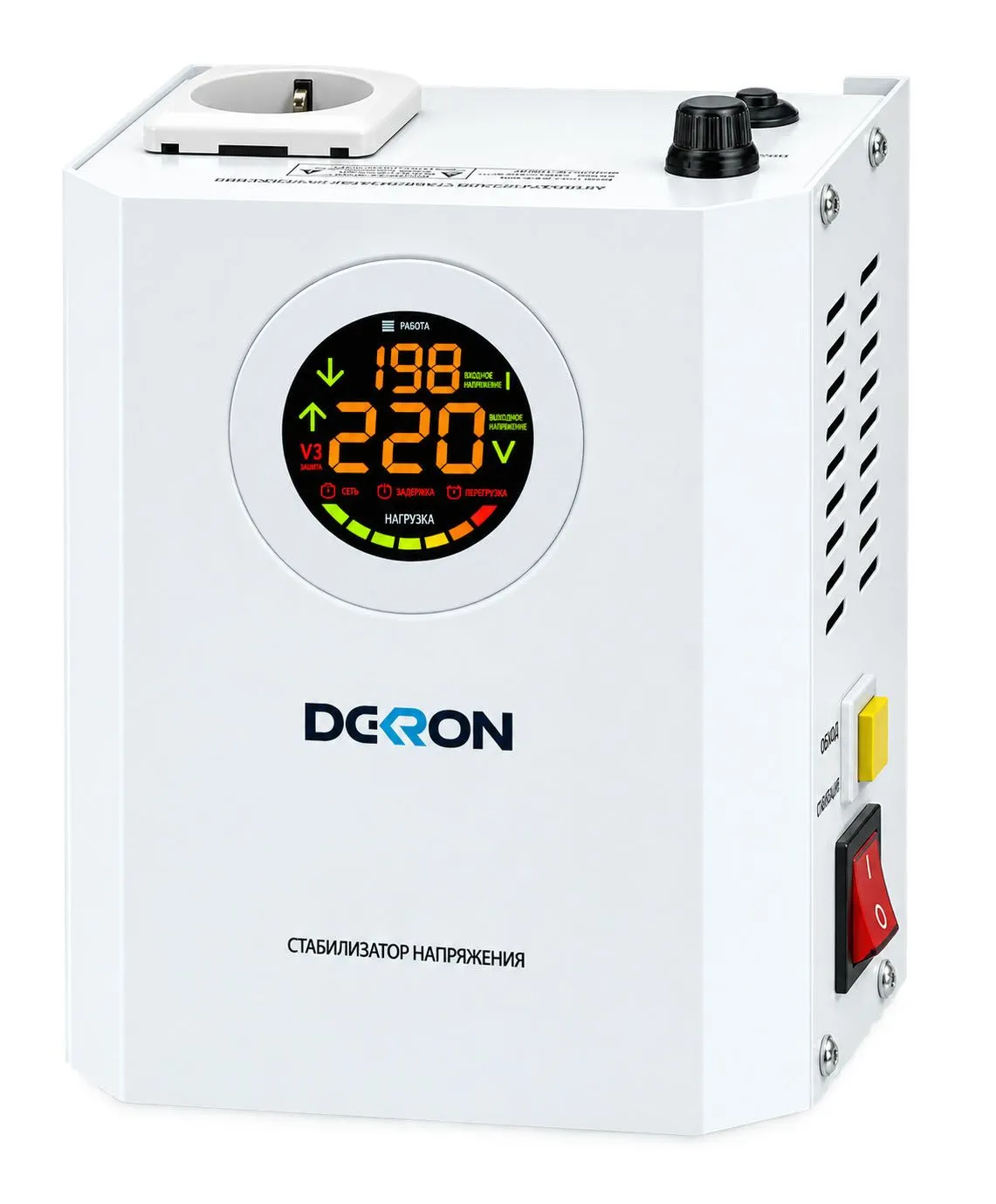 Стабилизатор напряжения настенный BOILER 0,5кВА DEKRON DEK1804-0001
