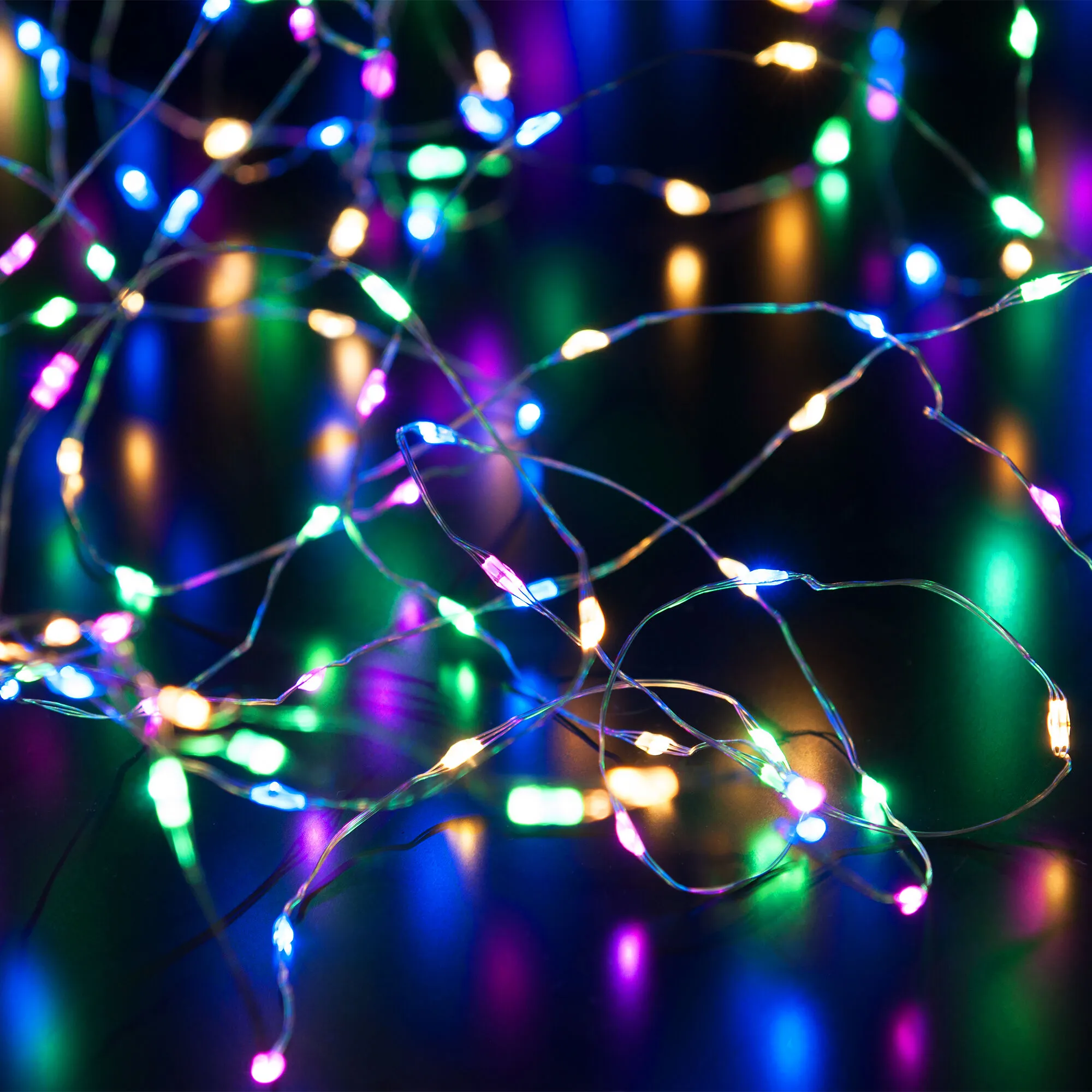 Гирлянда бытовая электрическая нить 400-009 мульти 10 м IP20 400-009 Elektrostandard Eurosvet - Фото 3