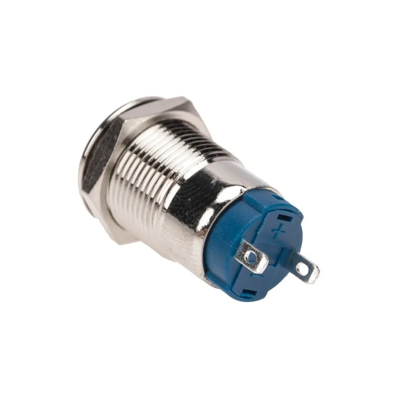 Кнопка антивандальная Ø12 Фикс (2с) OFF-ON выпуклая (A12-B2) REXANT - Фото 3