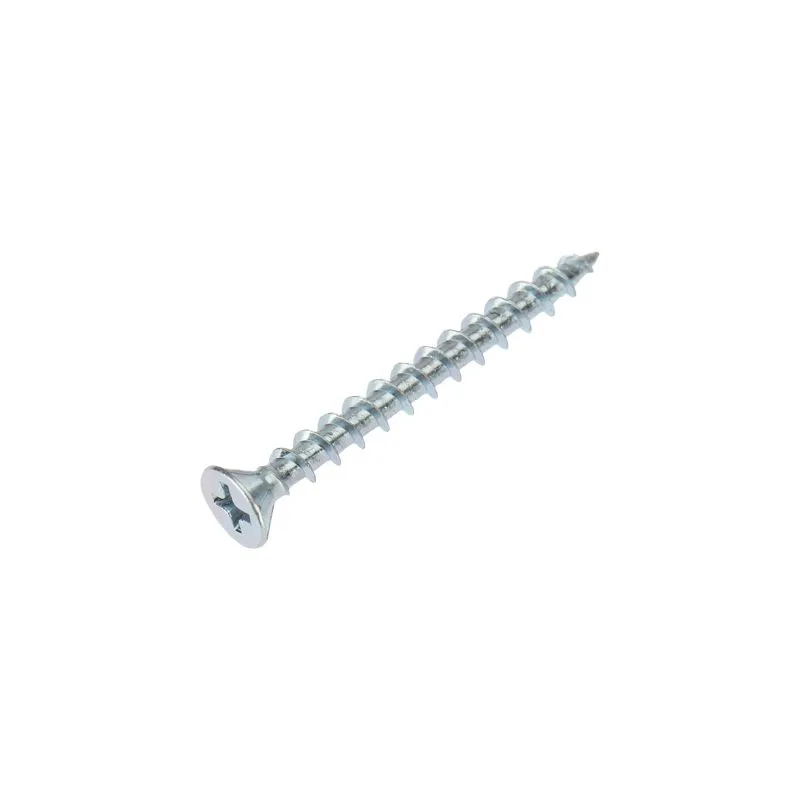 Саморез оконный KRANZ острый, 4.1х40, белый цинк, короб (500 шт./уп.)