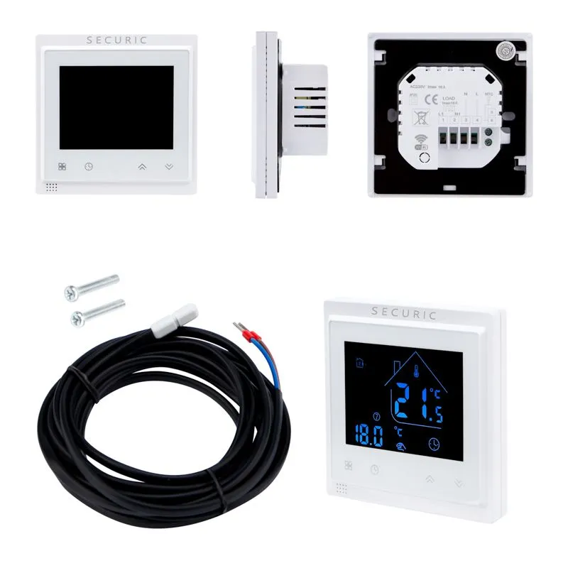 Wi-Fi терморегулятор сенсорный SECURIC - Фото 3