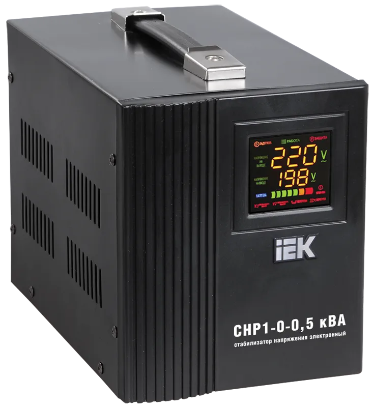 Стабилизатор напряжения серии HOME 0,5 кВА (СНР1-0-0,5) IEK