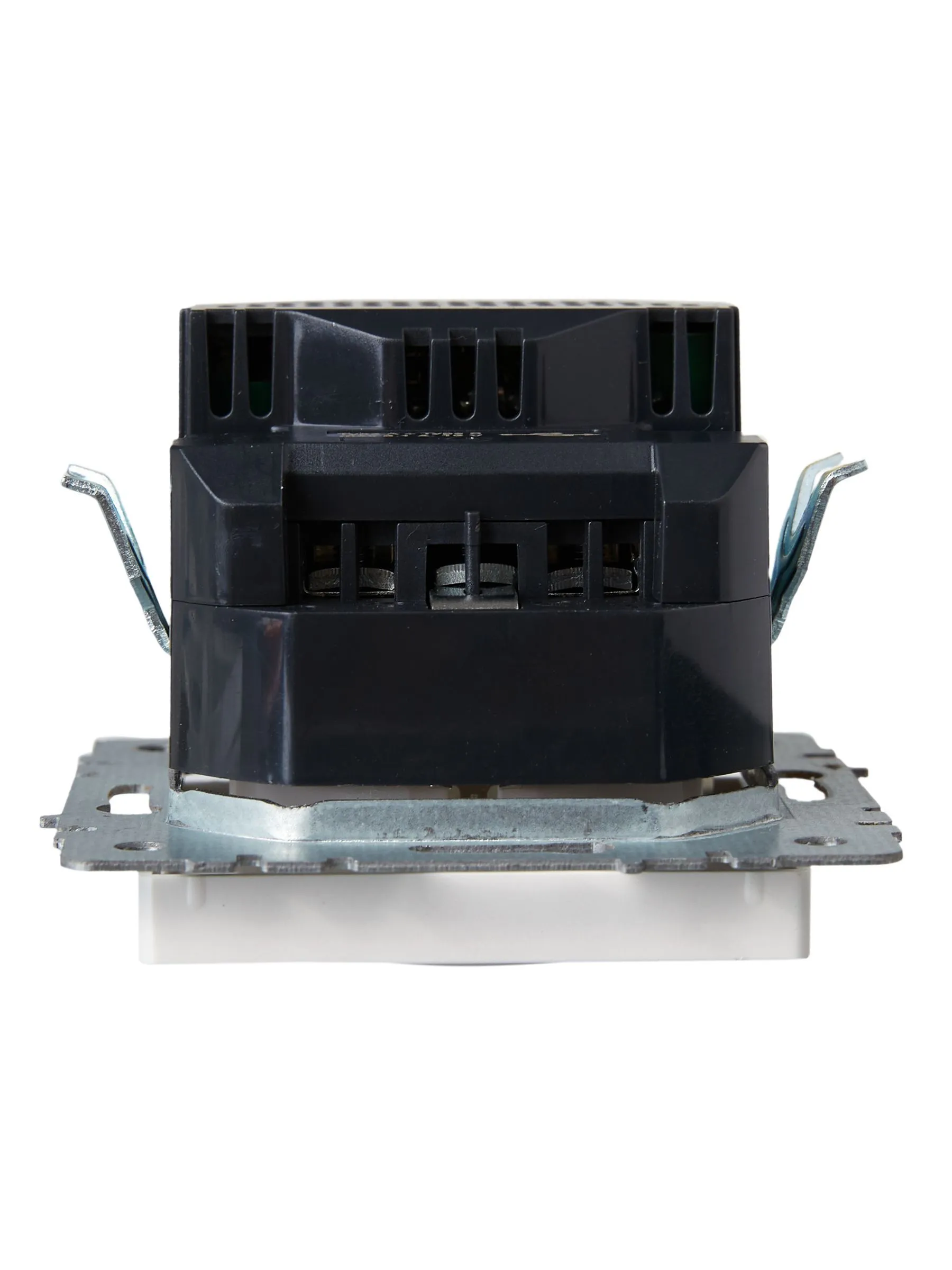 BRITE Розетка 1-местная с заземлением с защитными шторками 16А с USB A+C 18Вт РЮш11-1-БрЖ жемчуг IEK - Фото 7