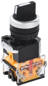 Переключатель D8-11X22 на 2 положения 1з+1р черный IEK