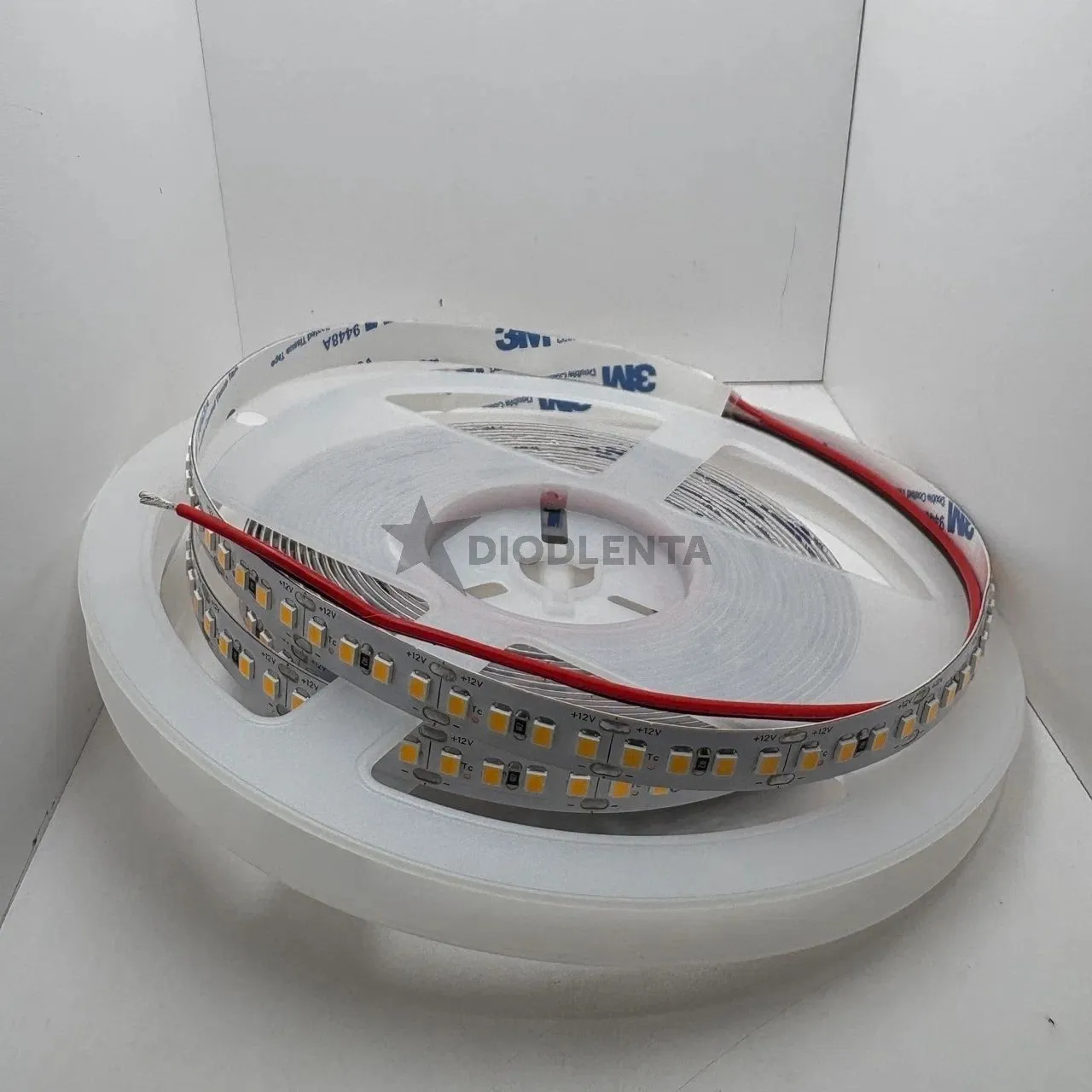 Лента 2835 176 IP20 16w тепл 12v(бум пак) VER2