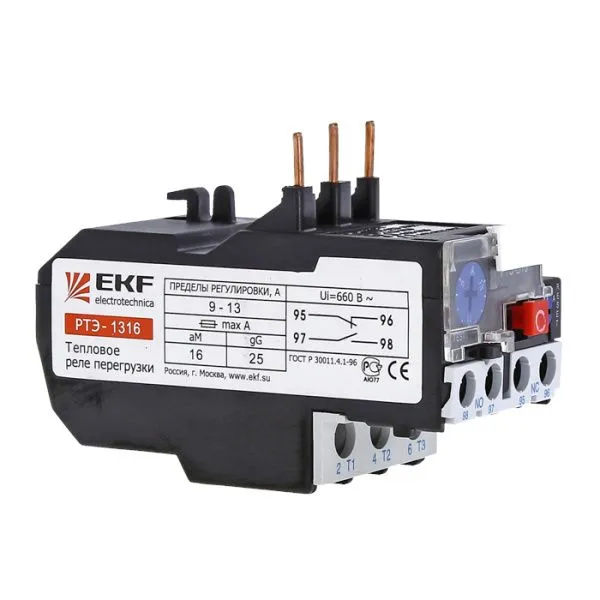 Реле тепловое РТЭ-1312 5,5-8А EKF