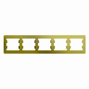 Рамка 5-м Glossa горизонт. фисташк. SE GSL001005 454499