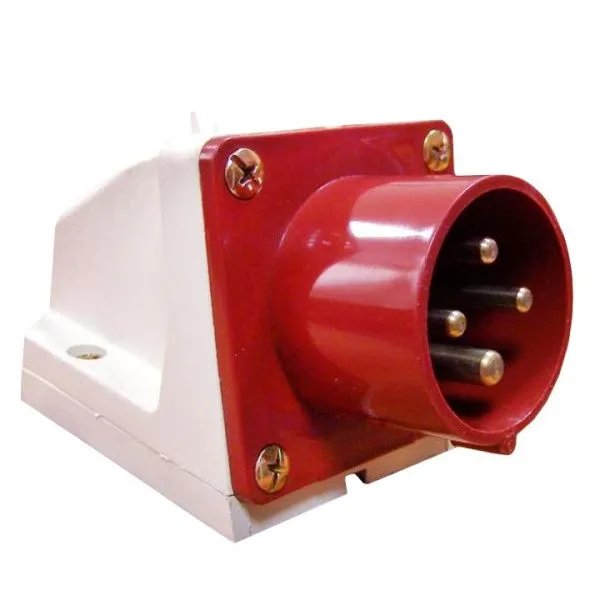 Вилка стац. 524 3Р+РЕ 32А 380В IP44 EKF