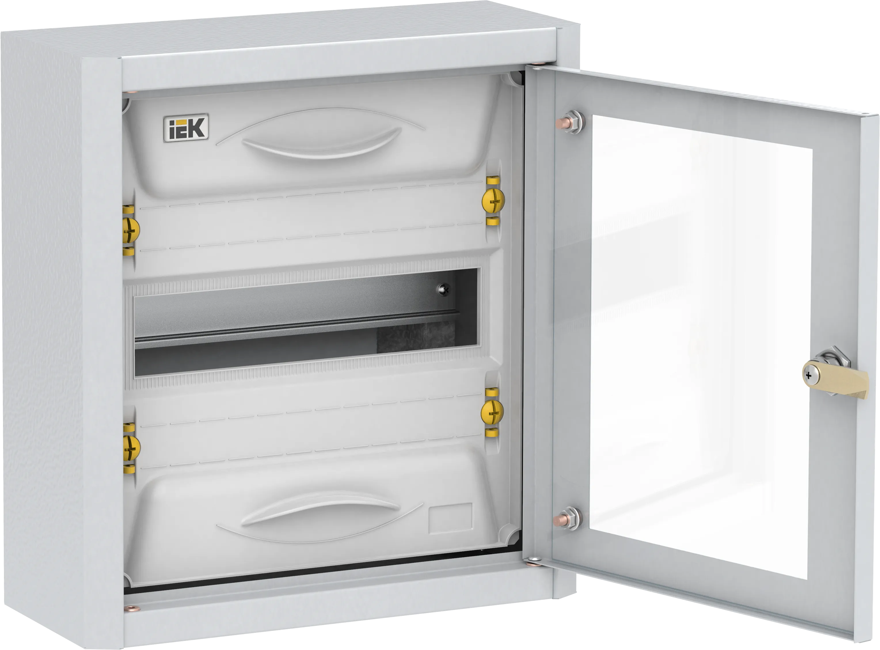 TITAN 5 Корпус металлический ЩРн-12 прозрачная дверь IP31 УХЛ3 IEK