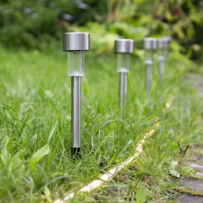 Светильник грунтовый 4000К, со встроенным аккумулятором, солнечной панелью (SLR-ST-31) LAMPER - Фото 2