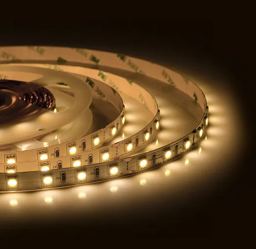 Лента светодиодная ЭКО smd2835 60д/м 12В 3000К IP20 5м Apeyron