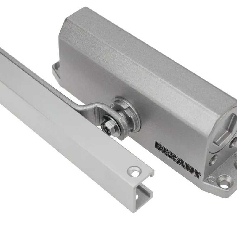 Доводчик дверной со скользящей тягой для установки на дверь весом до 65 кг - Фото 4