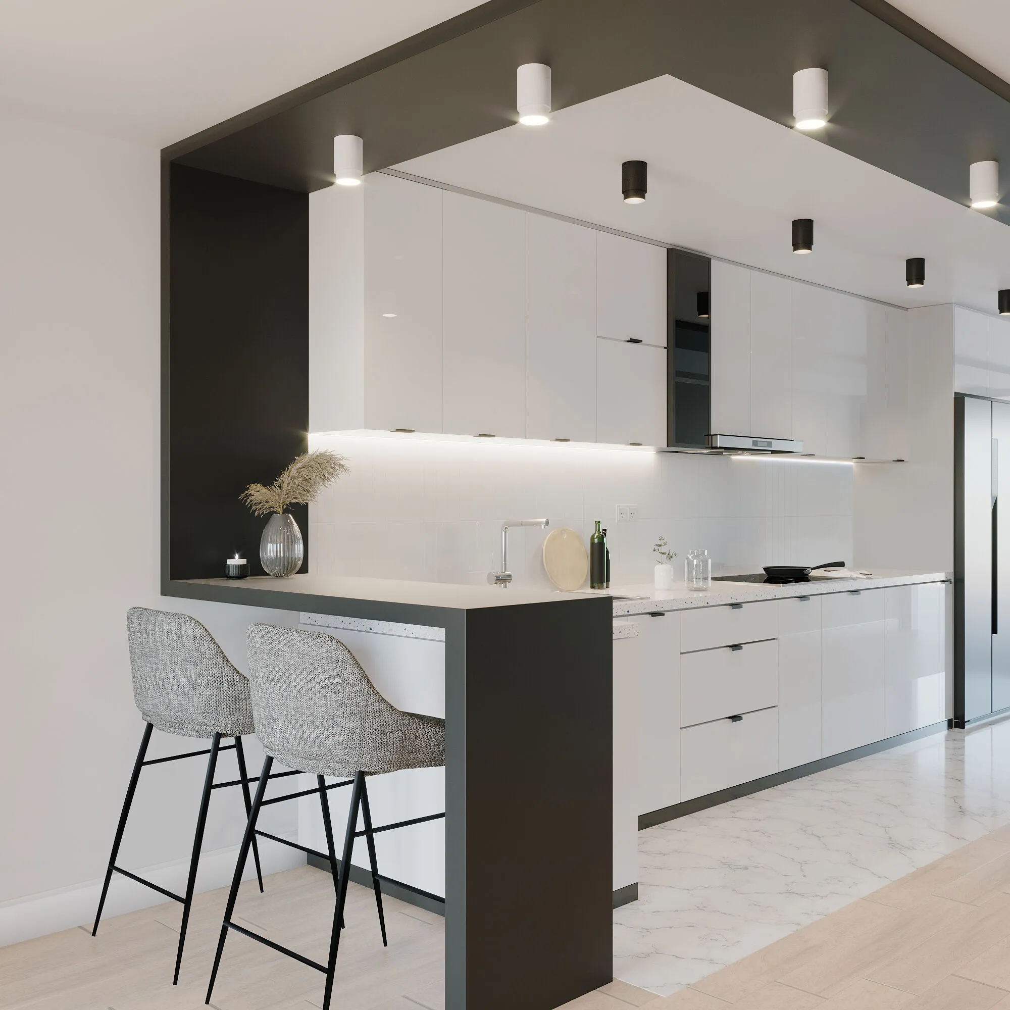 Накладной светодиодный светильник Cors 25032/LED 10W 4200K белый Elektrostandard - Фото 2