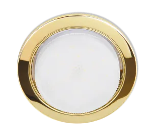 Светильник встраиваемый PGX53 золото глянцевое Jazzway