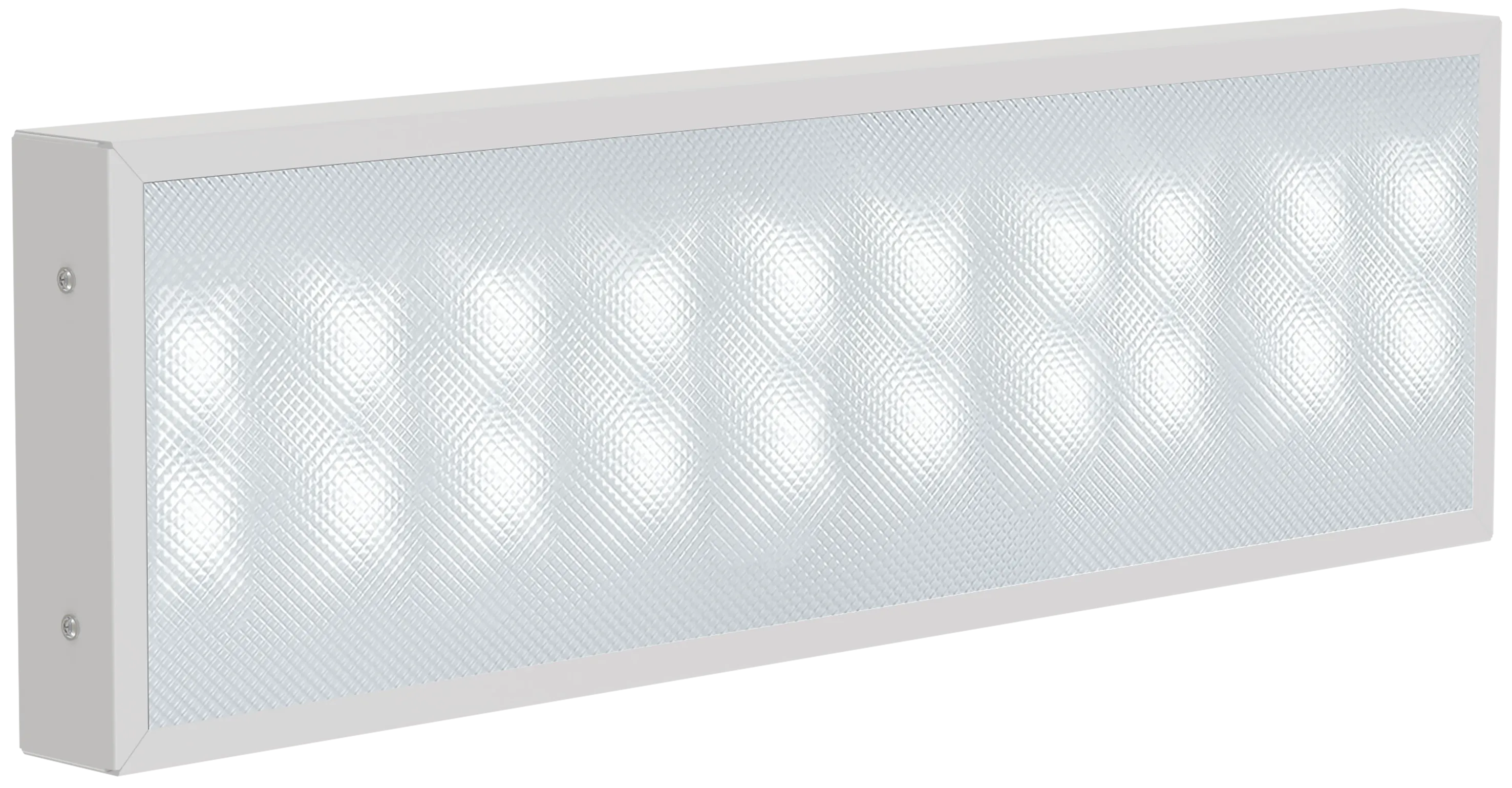 LIGHTING PRO Светильник светодиодный ДВО 1011 18Вт 6500К IP40 595х180мм призма IEK - Фото 5
