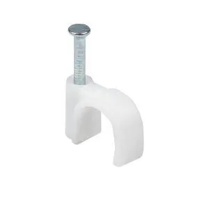 Скоба крепежная круглая (8мм.) (50шт.) EKF plcn-sr-8