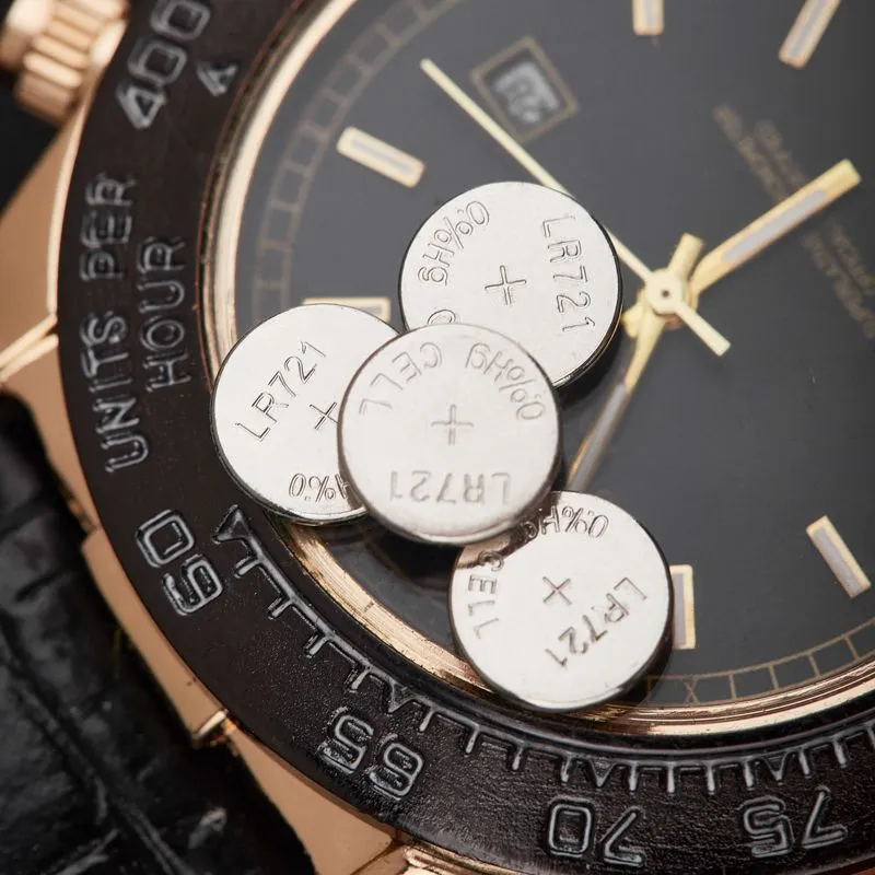 Батарейка часовая LR58, 1,5В, 10 шт (AG11, LR721, G11, 162, GP62A, 362, SR721W) блистер REXANT - Фото 2