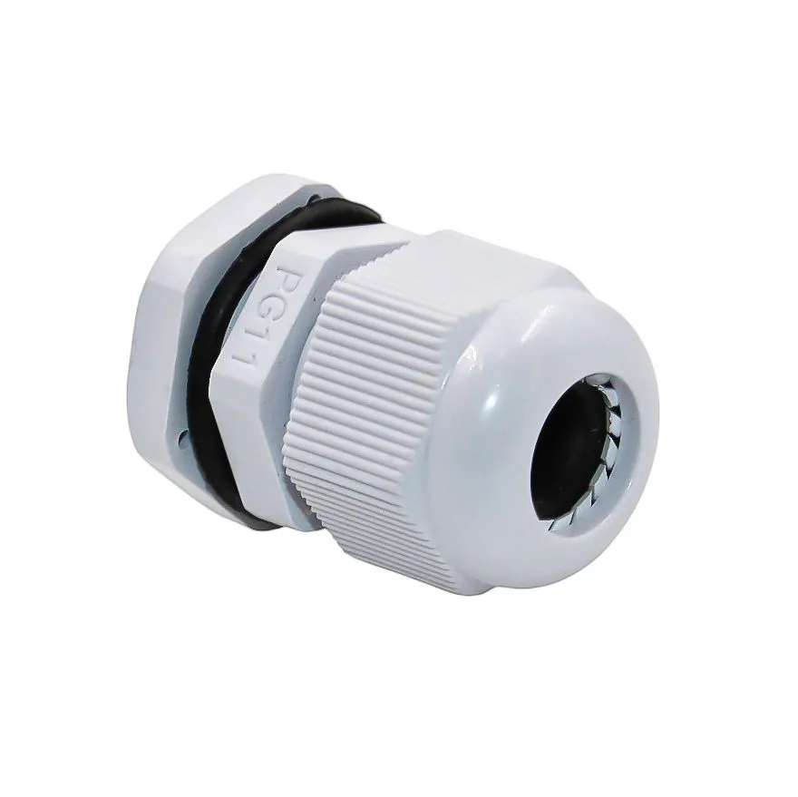 Ввод кабельный PG-11 серый, нейлон, IP68 (d кабеля 5-10 мм) - Фото 2