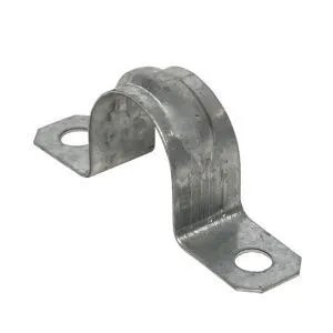 Скоба метал. двухлапковая d21-22 мм (10 шт) EKF PROxima sm-2-21-22-r