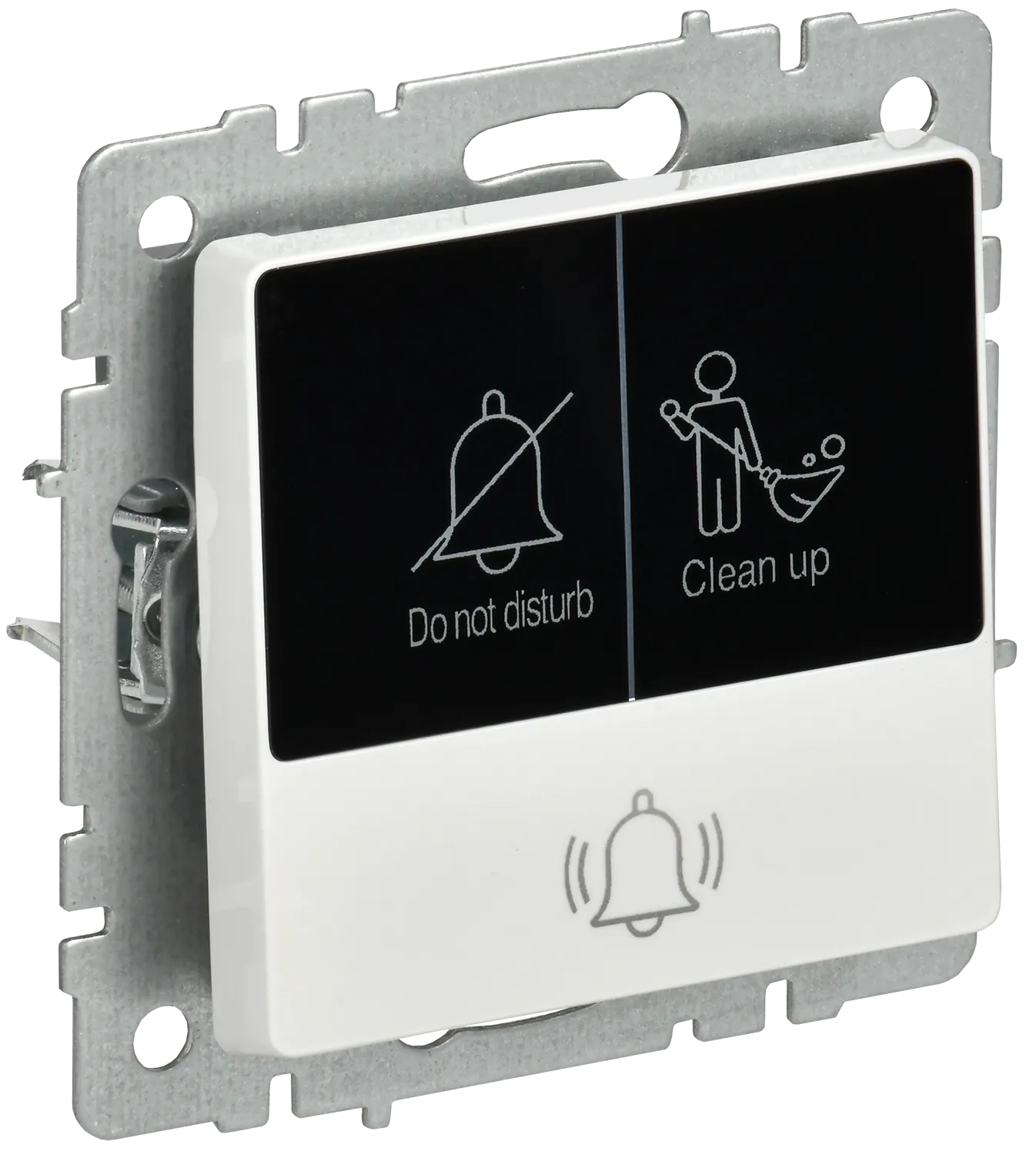 BRITE Кнопка звонка с индикацией для отелей 10А ВС10-1-9-БрБ белый IEK