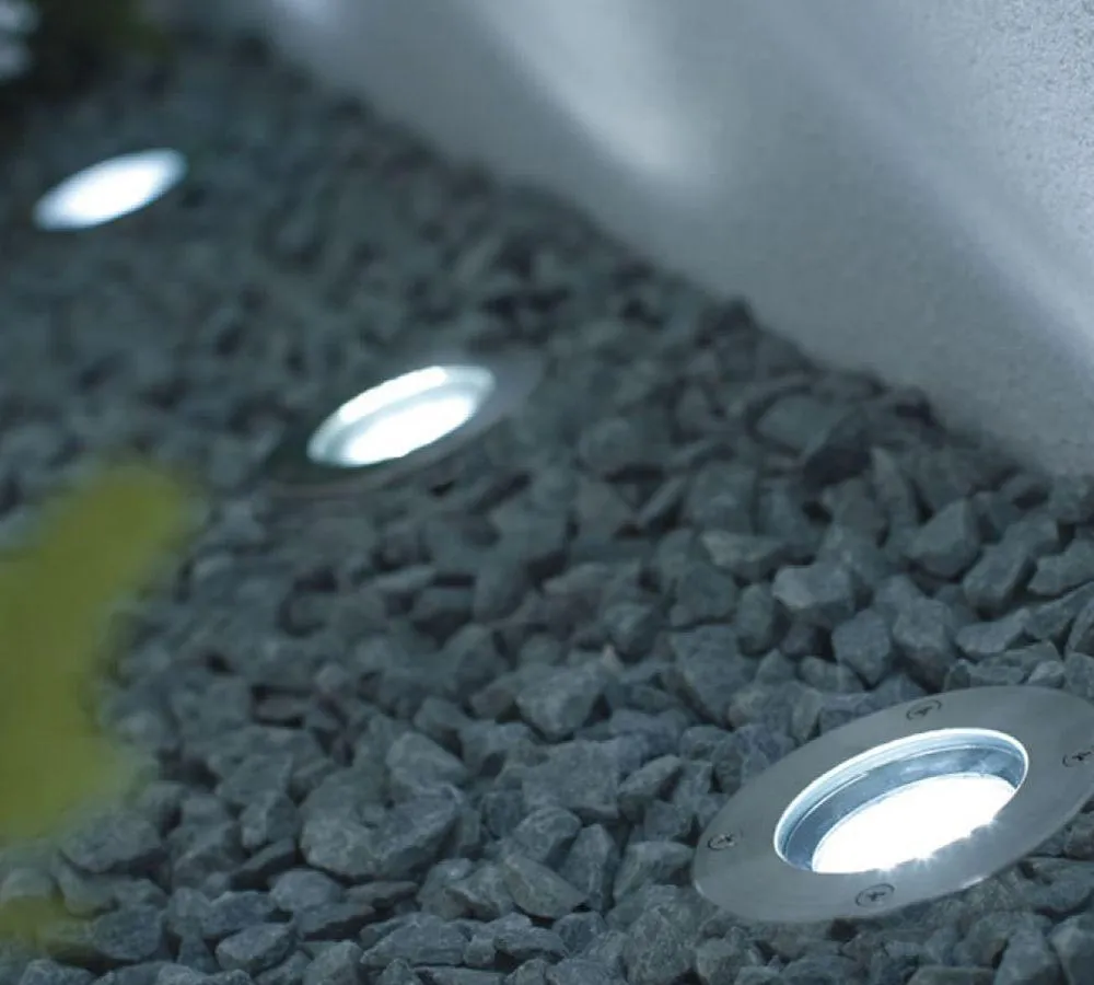 Светильник PGR  R130   7w 4000K 30° Сhrome (грунтовый встраиваемый) IP67 - Фото 3