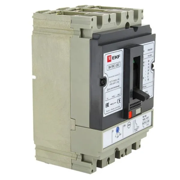 ВА-99C 100/16А 3P 35кА EKF - Фото 2