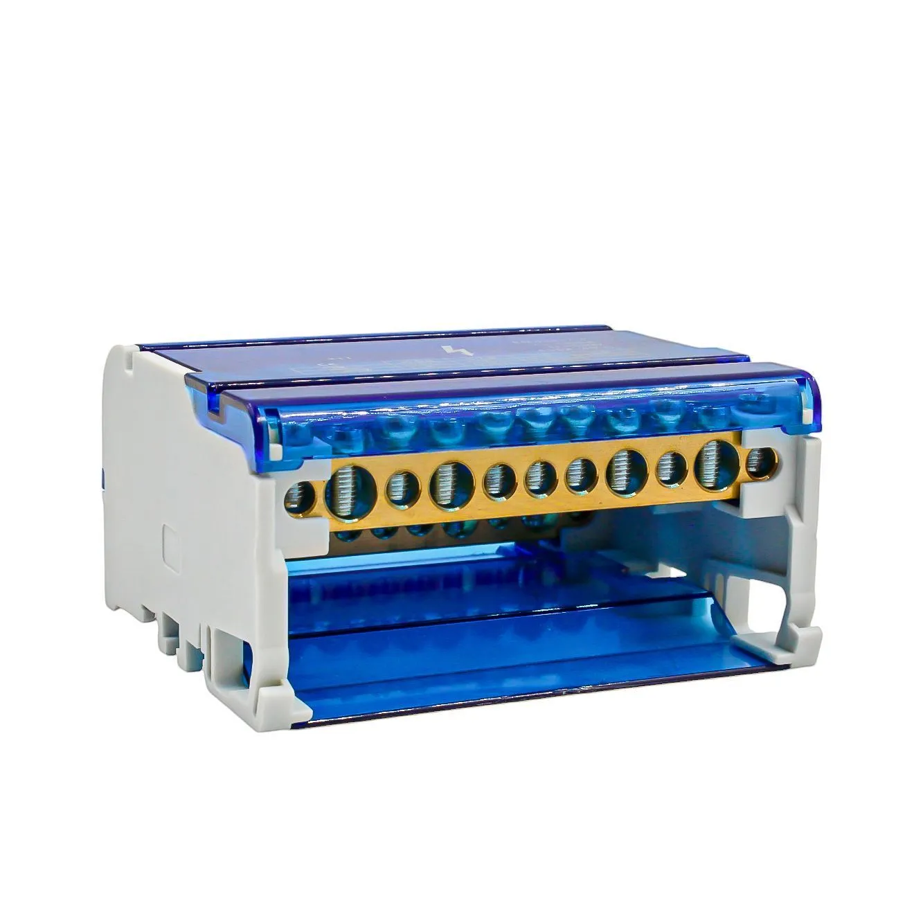 Шины на DIN-рейку в корпусе (кросс-модуль) 4х11 3L+PEN - Фото 2