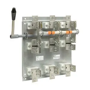 Разъединитель-предохранитель РПБ-6 630А левый привод, без ППН EKF Basic 