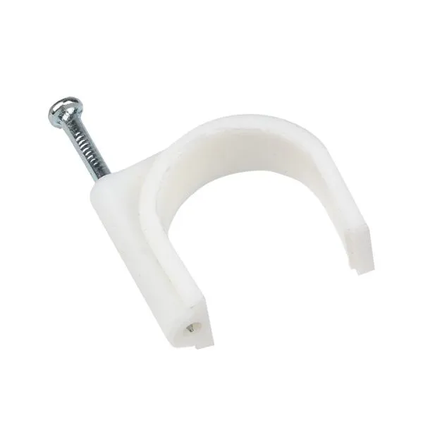 Скоба крепежная круглая (25мм.) (50шт.) EKF