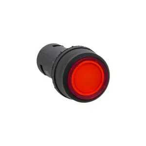 Кнопка SW2C-10D с подсветкой красная NO EKF sw2c-md-r