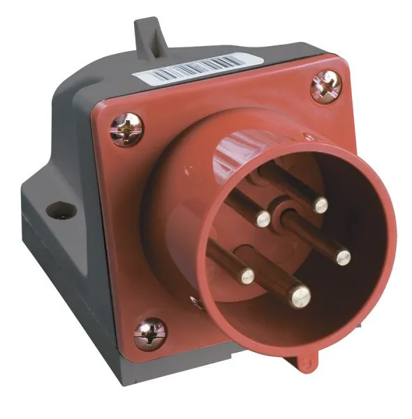 Вилка стационарная ССИ-515 3Р+РЕ+N 16А 380-415В IP44 IEK 