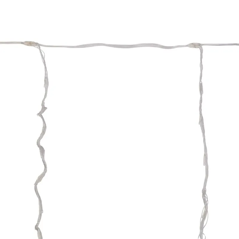 Гирлянда светодиодная Занавес 2х9м 480 LED БЕЛЫЙ прозрачный ПВХ IP65 эффект водопада 24В не соединяется трансформатор в комплекте NEON-NIGHT - Фото 3