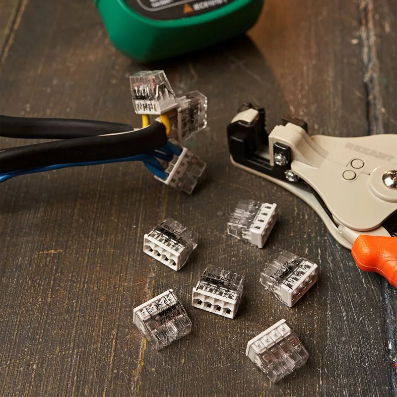 2273-208 Экcпресс-клемма, 8-проводная до 2,5 мм², (6 шт/уп)  WAGO - Фото 2