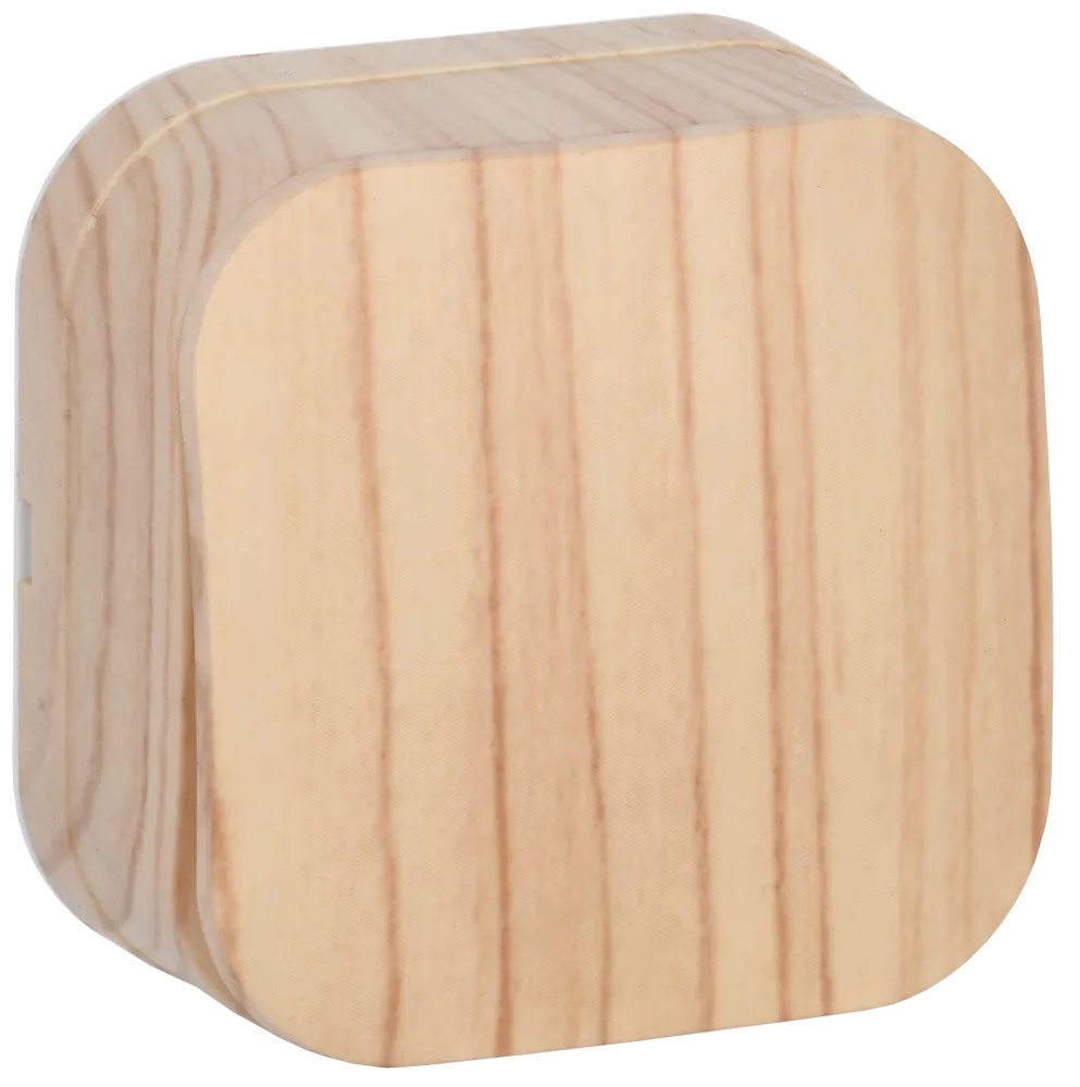 GLORY Выключатель 1-клавишный для открытой установки ВС20-1-0-ХС сосна IEK EVH10-K34-10