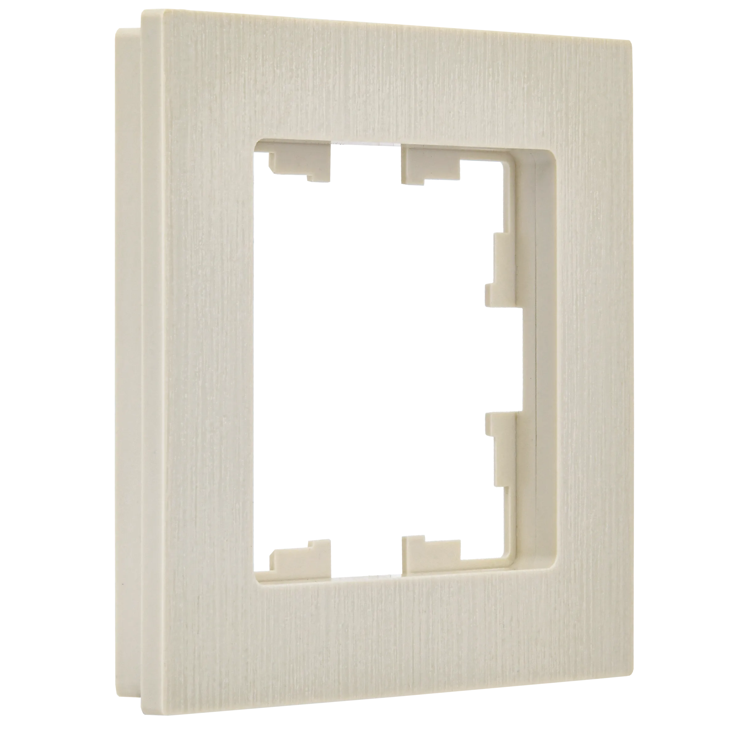 BRITE Рамка 1-местная РУ-1-Бр бежевый рифленый IEK - Фото 4