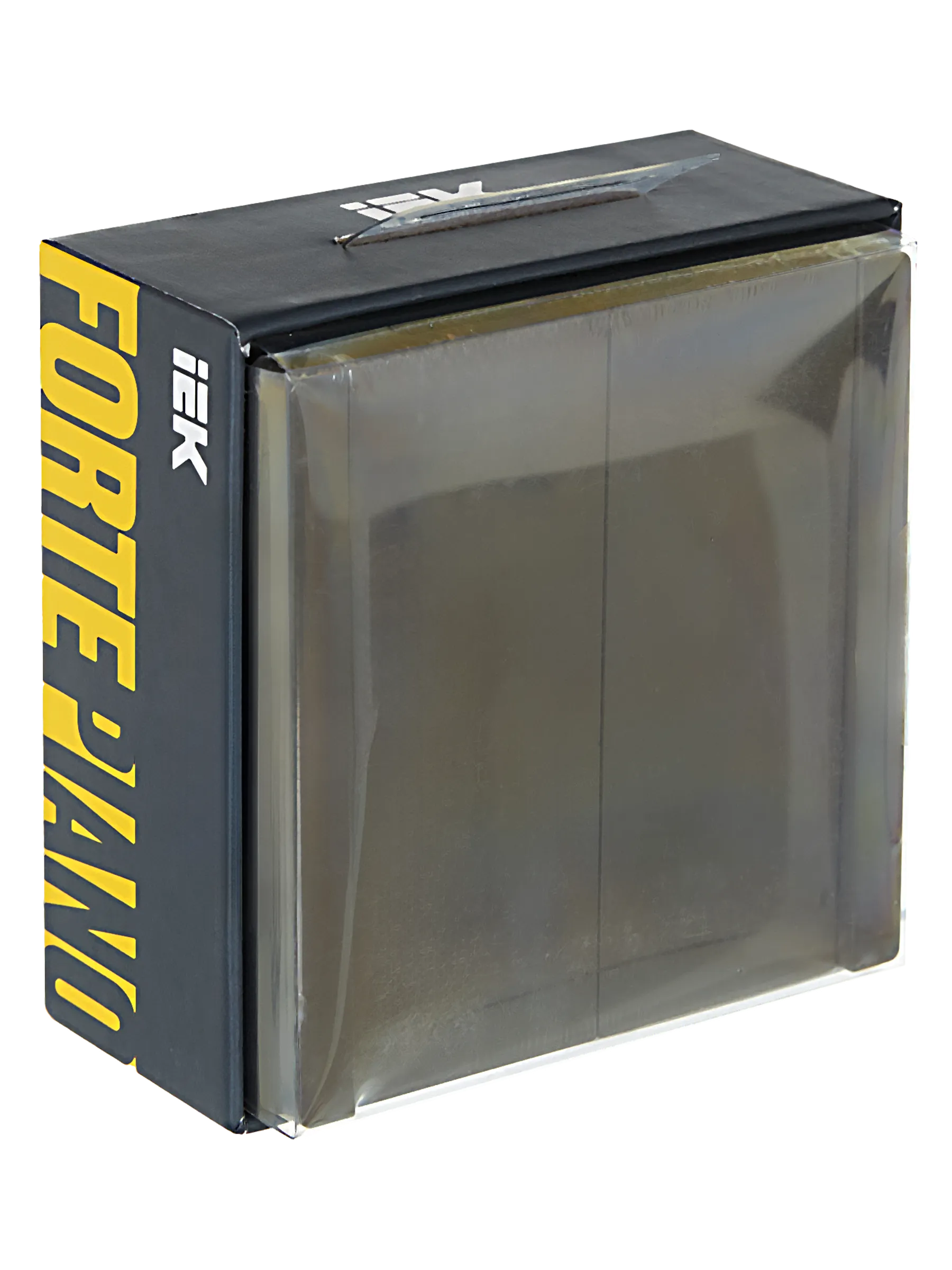 FORTE&PIANO Выключатель 2-клавишный 10А FP305 серый IEK - Фото 2