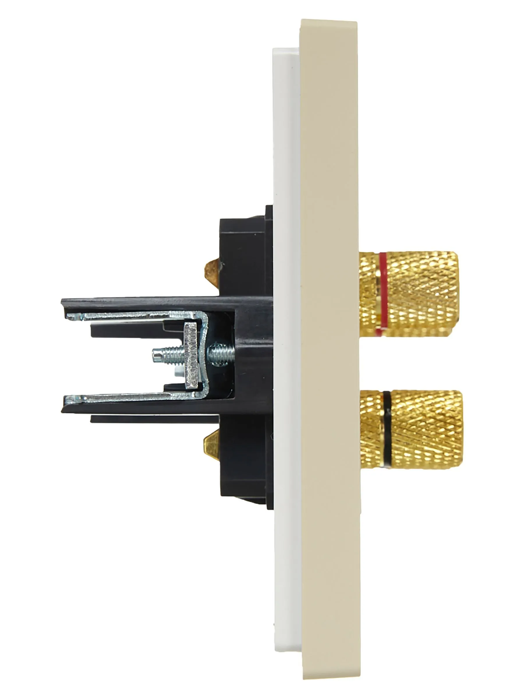 FORTE&PIANO Аудиорозетка 4-местная FP439 ваниль IEK - Фото 6