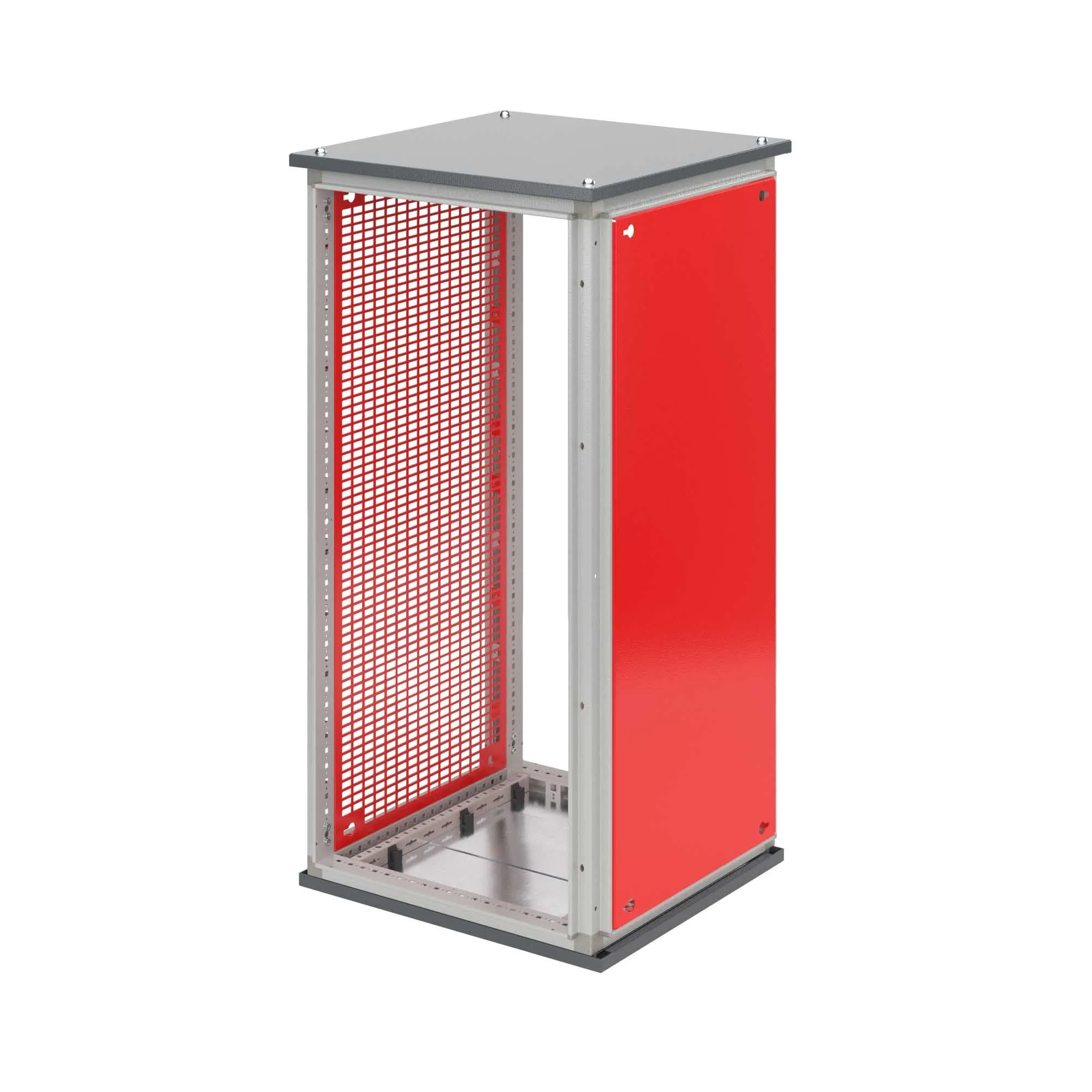 Плата монтажная перфорированная боковая для шкафа CQE (ВхГ) 1400х600мм DKC R5LPP1406 - Фото 2