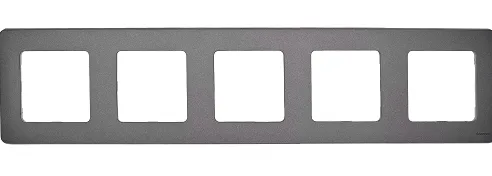 INSPIRIA Рамка 5-местная дымчатый