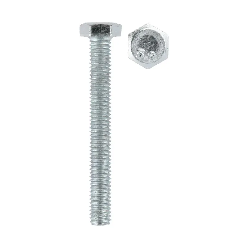 Болт шестигранный DIN 933, 6х50 короб (20 шт/уп) KRANZ - Фото 2