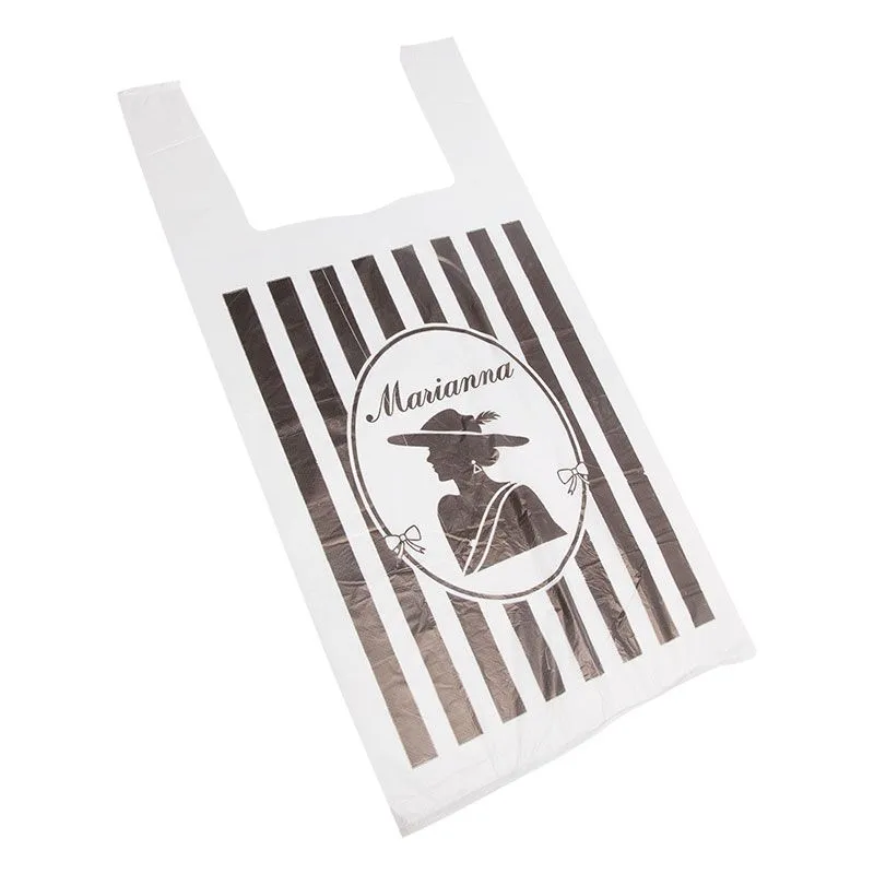 Пакет майка ПНД 30+16*60, 12мкм "Марианна" (100шт./уп)