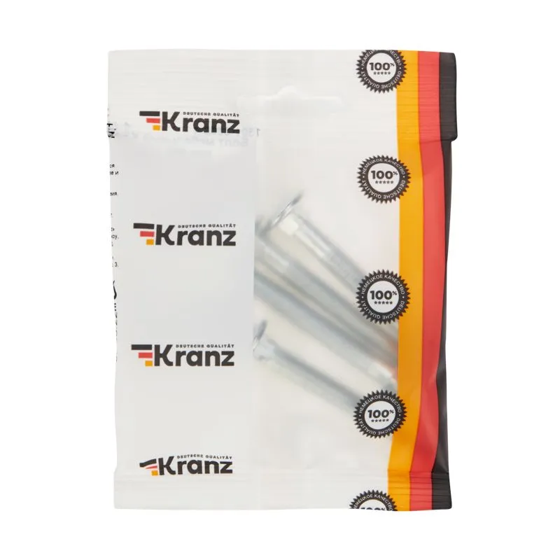 Болт мебельный KRANZ DIN 603, 8х60,  пакет (4шт.) - Фото 3