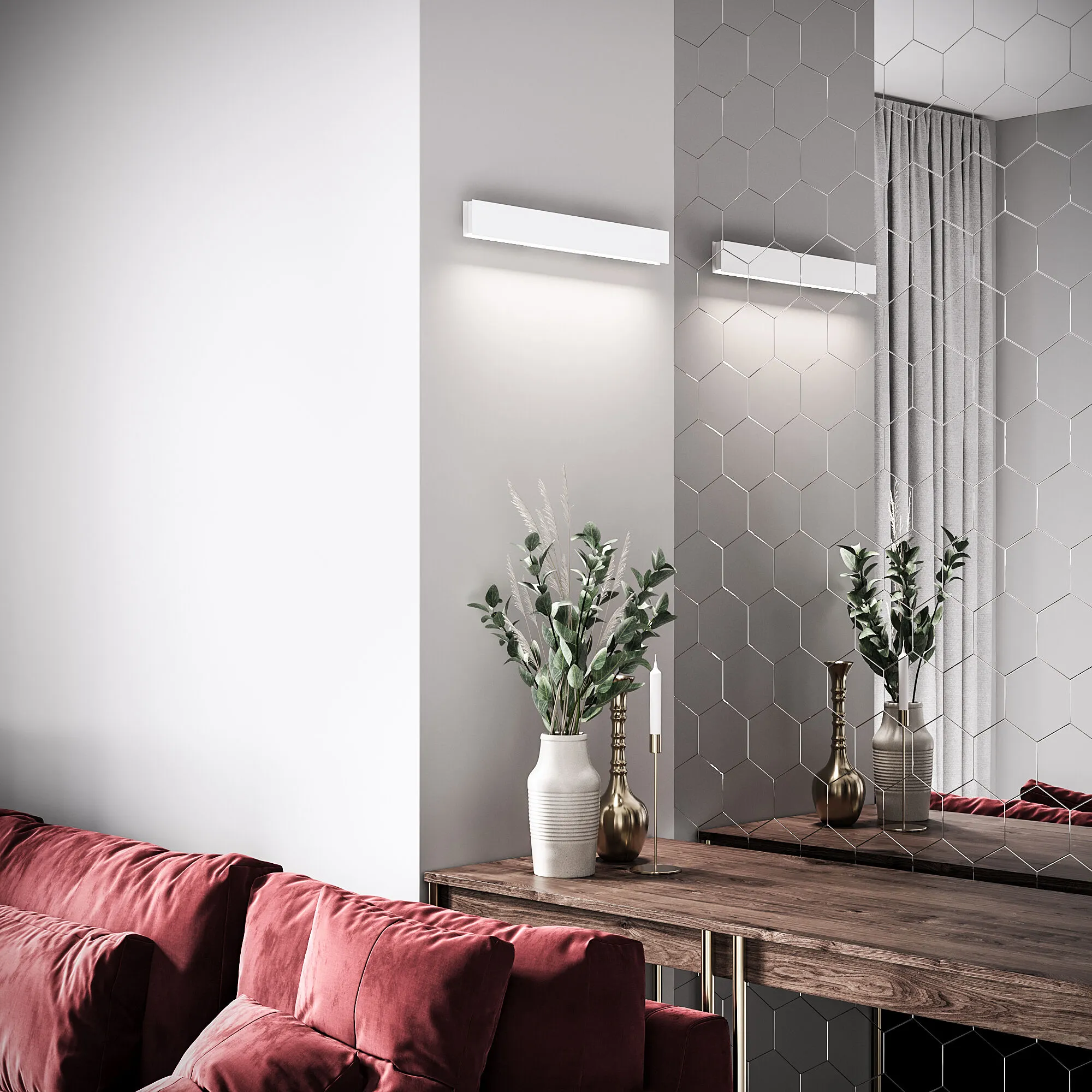 Светильник настенный светодиодный LINE LED MRL LED 1127 белый Elektrostandard - Фото 2