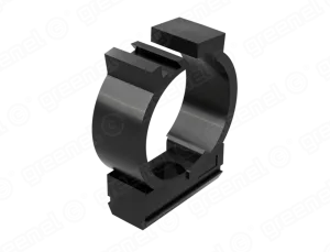 Крепеж с замком D20мм (100/1000шт), цвет - чёрный, GREENEL GE50181-05