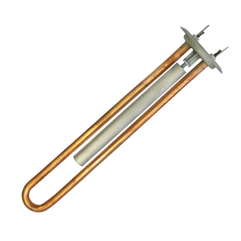 Нагревательный элемент для бойлера, ТЭН, RF64 -  700 Вт, с анодом М4, диаметр фланца 64 мм