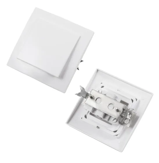 Выключатель 1-клавишный VS16-131-Б скрытой установки Белый 6А, IP20 VS16-131-Б