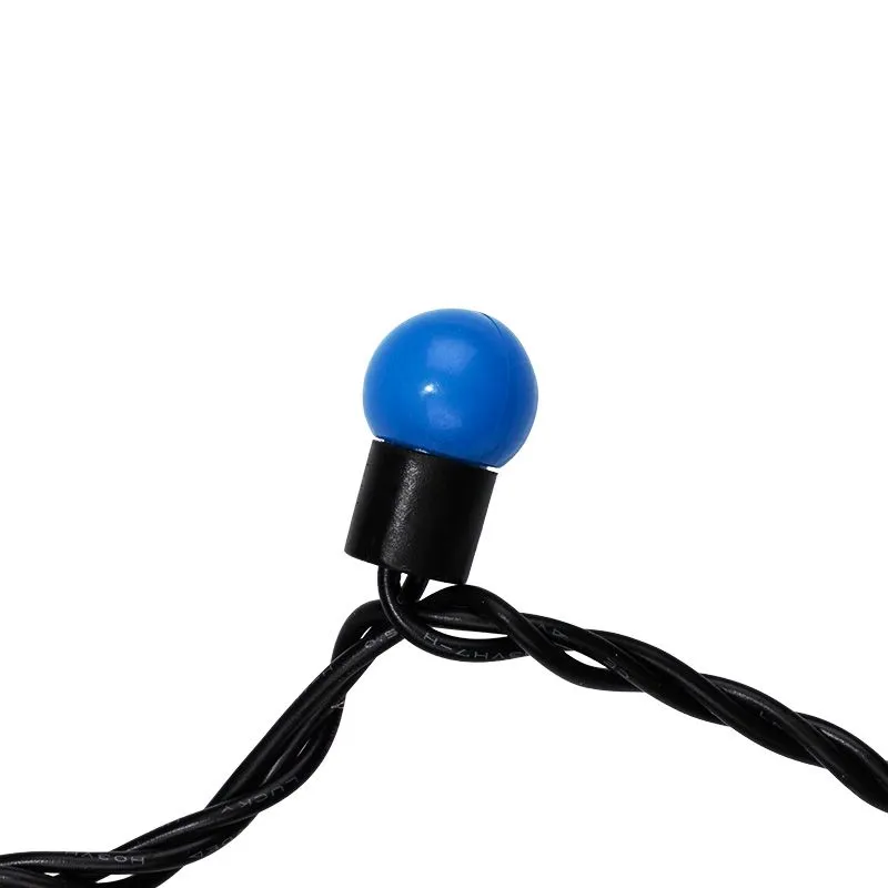 Гирлянда "LED ClipLight - ШАРИКИ" 24V, 3 нити по 20 м, цвет диодов Синий - Фото 5