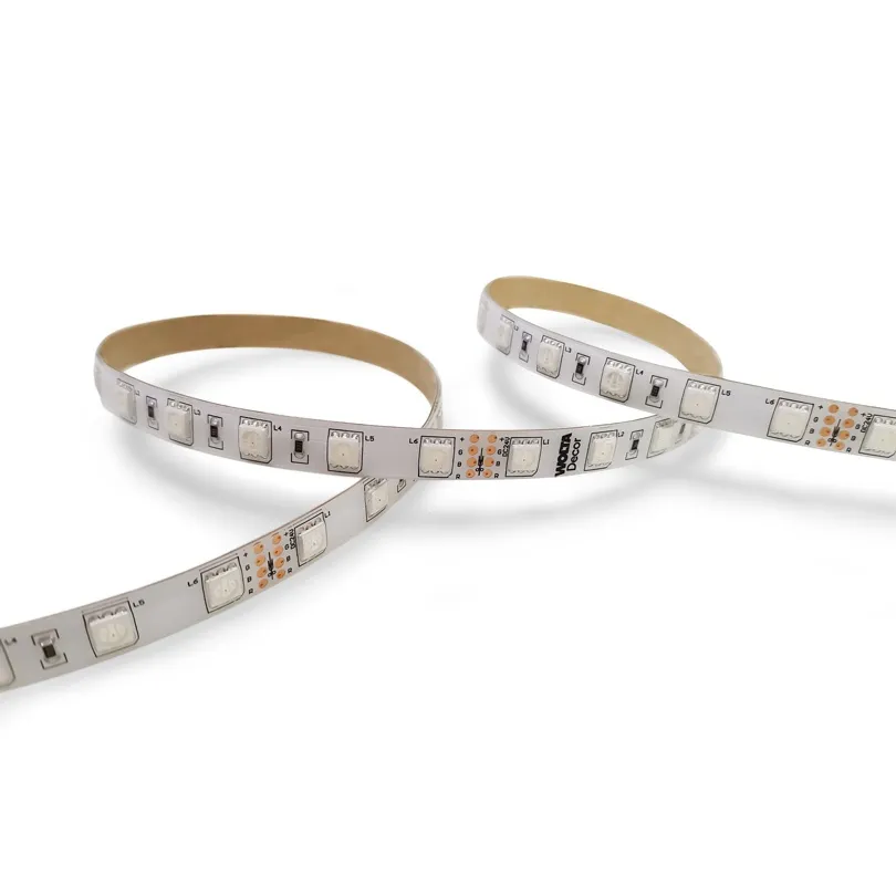 Светодиодная лента WOLTA WLS5050-14,4W/RGB/24S60-01 SMD5050 14,4Вт RGB 24В IP65  60led/m